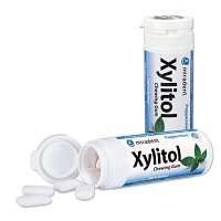 MIRADENT Xylitol Chewing Gum Minze