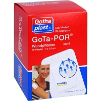 GOTA-POR Wundpflaster 5x7,2 cm steril - 50St