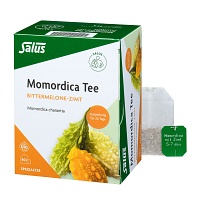 MOMORDICA CHARANTIA m.Zimt Kräuterteemisch.Fbtl.