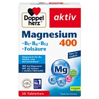 DOPPELHERZ Magnesium 400 mg Tabletten - 30St - Wadenkrämpfe