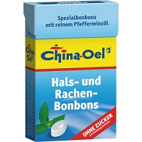 CHINA ÖL Hals- u.Hustenbonbons o.Zucker