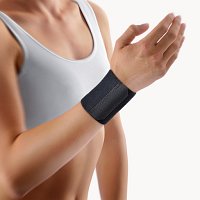 BORT Handgelenkbandage m.Klettverschl.Gr.1 schwarz - 1St