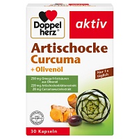 DOPPELHERZ Artischocke Curcuma+Olivenöl Kapseln