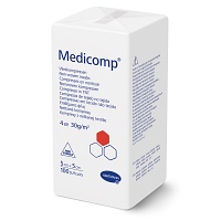 MEDICOMP Vlieskomp.unsteril 5x5 cm 4fach
