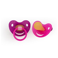 BERUHIGUNGSSAUGER Kirsche Lat.6-18 M.bicol.pink