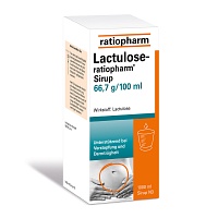 LACTULOSE-ratiopharm Sirup