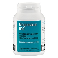 MAGNESIUM 600 Kapseln