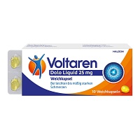 VOLTAREN Dolo Liquid 25 mg Weichkapseln - 10St - Erkältung & Schmerzen
