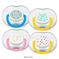 AVENT Schnuller Freeflow Trend 6-18 Mon.BPA-frei