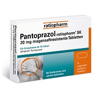 PANTOPRAZOL-ratiopharm SK 20 mg magensaftres.Tabl.