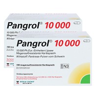 PANGROL 10.000 Hartkps.m.magensaftr.überz.Pell. - 200St - Verdauungsenzyme