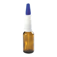 NASENSPRAY Pumpzerstäuber auf 20 ml Braunglasfla.