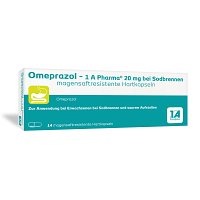 OMEPRAZOL-1A Pharma 20 mg bei Sodbrennen HKM