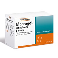 MACROGOL-ratiopharm Balance Plv.z.H.e.L.z.Einn. - 30St - Abführmittel