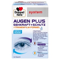 DOPPELHERZ Augen plus Sehkraft+Schutz system Kaps.