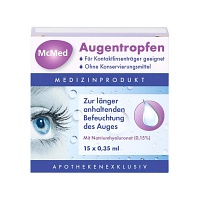 MCMED Augentropfen Einzeldosispipetten