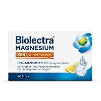 BIOLECTRA Magnesium 365 mg fortissimum Zitrone