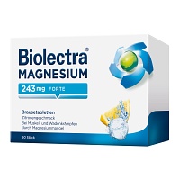BIOLECTRA Magnesium 243 mg forte Zitrone Br.-Tabl.