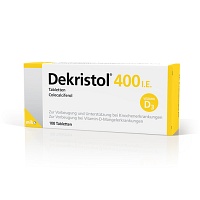 DEKRISTOL 400 I.E. Tabletten