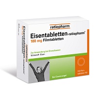 EISENTABLETTEN-ratiopharm 100 mg Filmtabletten