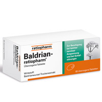 BALDRIAN-RATIOPHARM überzogene Tabletten