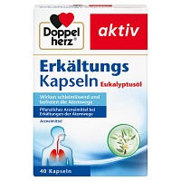 DOPPELHERZ Erkältungskapseln Eukalyptusöl