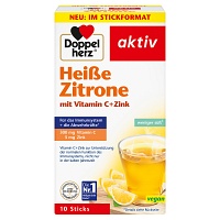 DOPPELHERZ heiße Zitrone Vitamin C+Zink Granulat