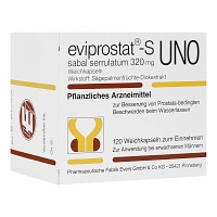 EVIPROSTAT-S sabal serrulatum 320 uno Kapseln - 120St - Prostatabeschwerden