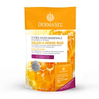 DERMASEL Totes Meer Badesalz+Milch&Honig SPA
