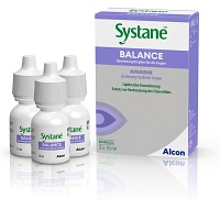 SYSTANE BALANCE Benetzungstropfen für die Augen - 3X10ml - gereizte Augen