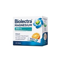 BIOLECTRA Magnesium 300 mg Direct Orange Sticks