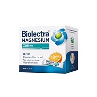 BIOLECTRA Magnesium 300 mg Direct Orange Sticks