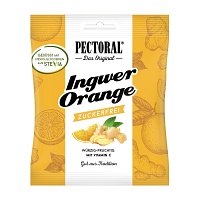 PECTORAL Ingwer Orange Bonbons zuckerfrei