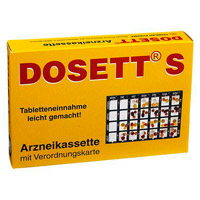 DOSETT S Arzneikassette rot