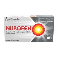 NUROFEN Ibuprofen 400 mg überzogene Tabletten