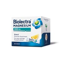 BIOLECTRA Magnesium 300 mg Direct Zitrone Sticks