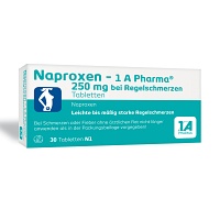 NAPROXEN-1A Pharma 250 mg b.Regelschmerzen Tabl.