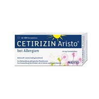 CETIRIZIN Aristo bei Allergien 10 mg Filmtabletten