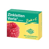 ZINKLETTEN Verla Himbeere Lutschtabletten