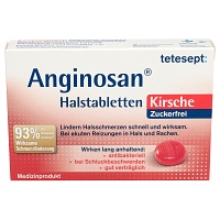 TETESEPT Anginosan Halstabletten zuckerfrei Kirsch