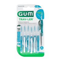 GUM TRAV-LER 1,6mm Tanne blau Interdental+6Kappen