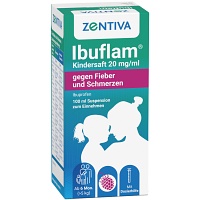 IBUFLAM Kindersaft 20mg/ml gegen Fieber u.Schmerz.