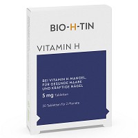 BIO-H-TIN Vitamin H 5 mg für 2 Monate Tabletten