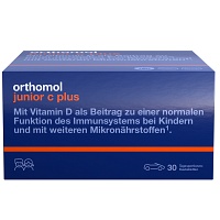 ORTHOMOL Junior C plus Kautabl.Waldfrucht