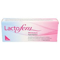 LACTOFEM Milchsäure Vaginalzäpfchen