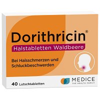 DORITHRICIN Halstabletten Waldbeere