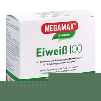 EIWEISS 100 Cappuccino Megamax Pulver - 7X30g - Energy-Drinks