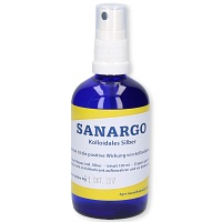 SANARGO kolloidales Silber Sprühflasche