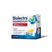 BIOLECTRA Magnesium 400 mg ultra Direct Zitrone