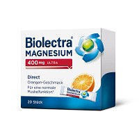 BIOLECTRA Magnesium 400 mg ultra Direct Orange - 20St - Vegan
